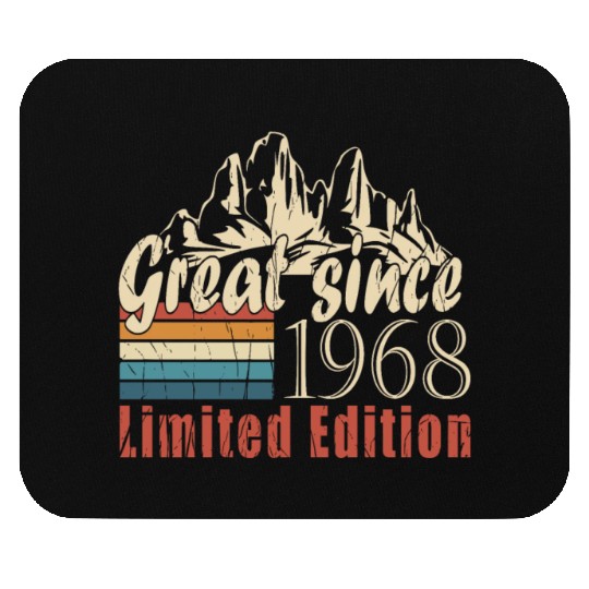 Legends were born in 1968 vintage Mouse Pads