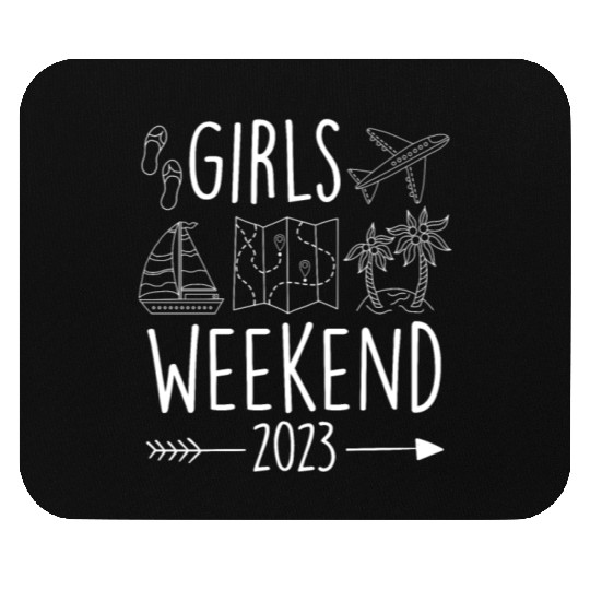 Girls Weekend 2023 Girls Trip Spring Break Mouse Pads