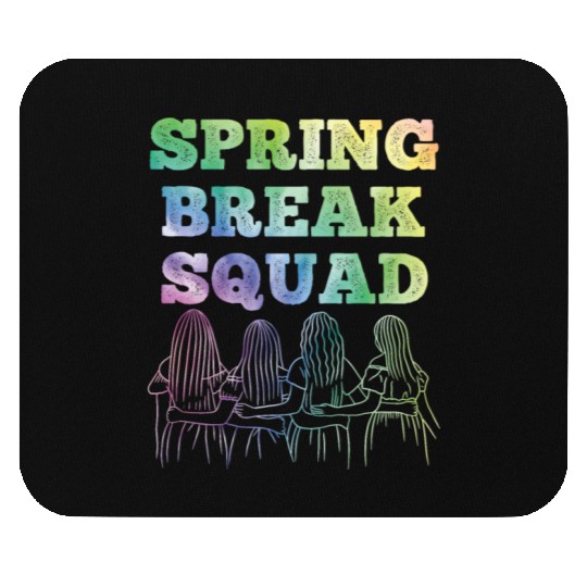 Spring Break Squad Summer Vacation Spring Break Mouse Pads