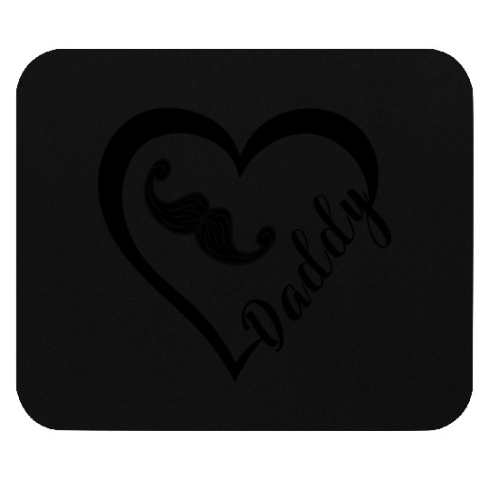 I Love Daddy Mouse Pads