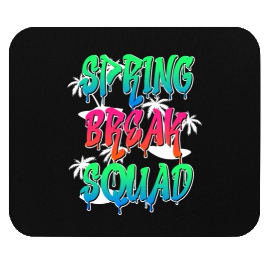 Spring Break Squad Summer Vacation Spring Break Mouse Pads
