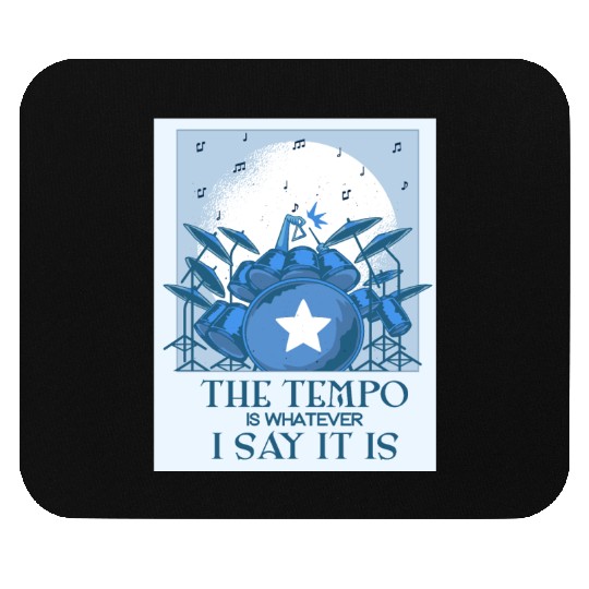 Percussion Musician Drummer Music Lover Drum Mouse Pads