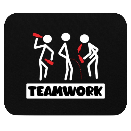 Teamwork Summer Vacation with Friends Spring Break Mouse Pads
