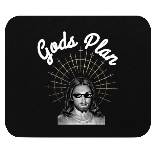 Gods Plan Mouse Pads
