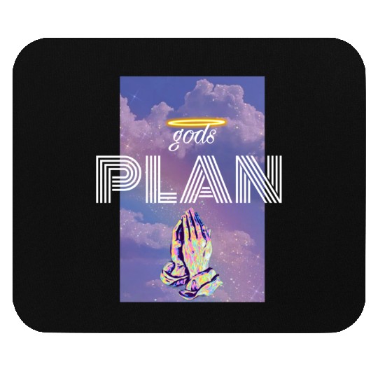 Gods Plan Mouse Pads
