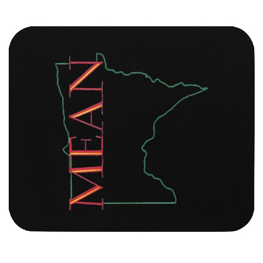 Minnesota Mean - Wild Mouse Pads