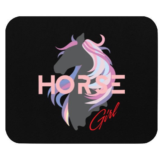 Horse Girl Mouse Pads Horse Lovers Gift Equestrian