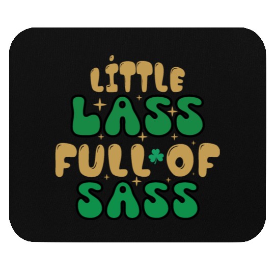 Little Patricks Day Sublimation Mouse Pads