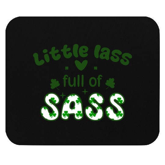 Little Patricks Day Sublimation Graphics Mouse Pads