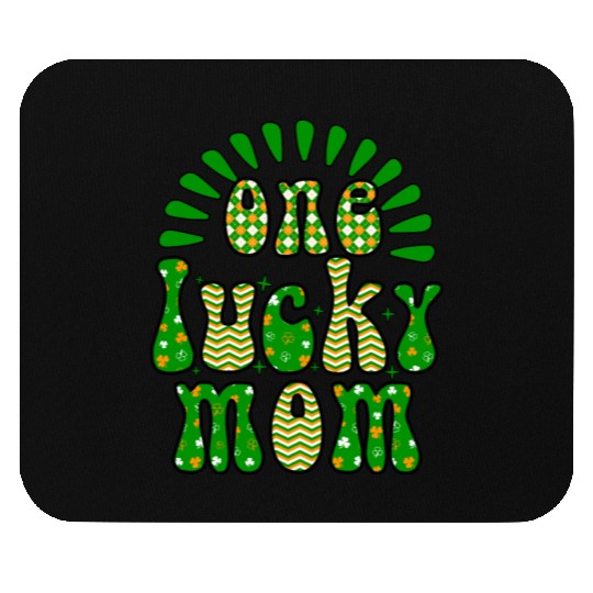One luckyPatricks Day Sublimation Mouse Pads