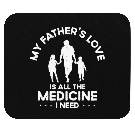 Best Medicine Father Love Grandpa Family Mouse Pads