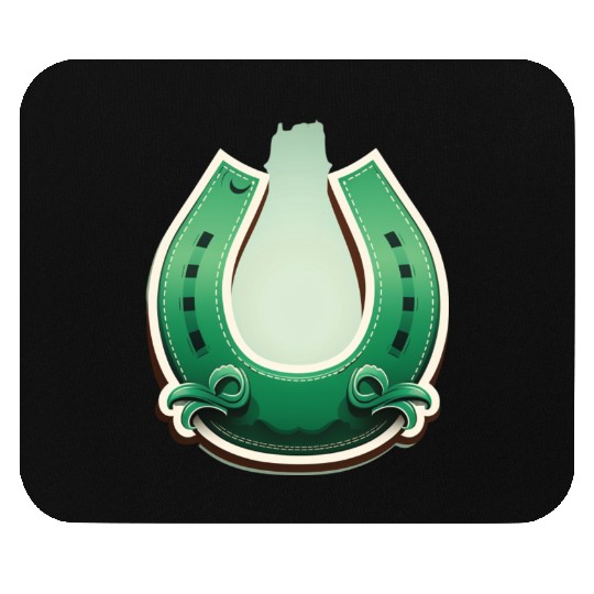 A horseshoe for good luck T--Mouse Pads