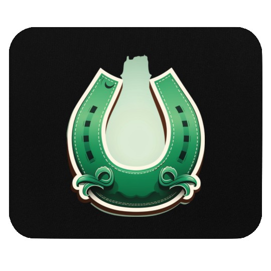 A horseshoe for good luck T--Mouse Pads