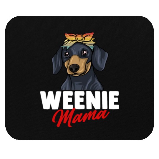 Dachshund Gift Dixie Wiener Doxie Dackel Mouse Pads
