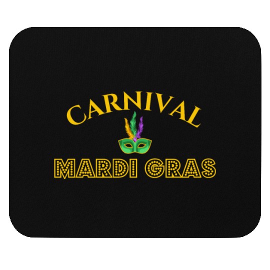 Mardi Gras Carnival Fiesta Party Louisiana New Orl Mouse Pads