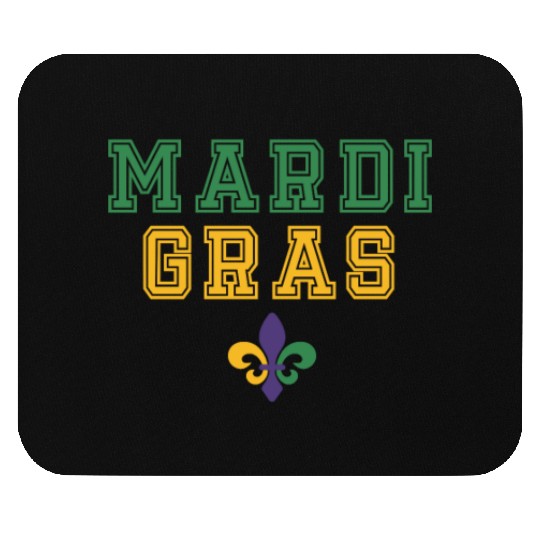Mardi Gras Carnival Fiesta Party Louisiana New Orl Mouse Pads