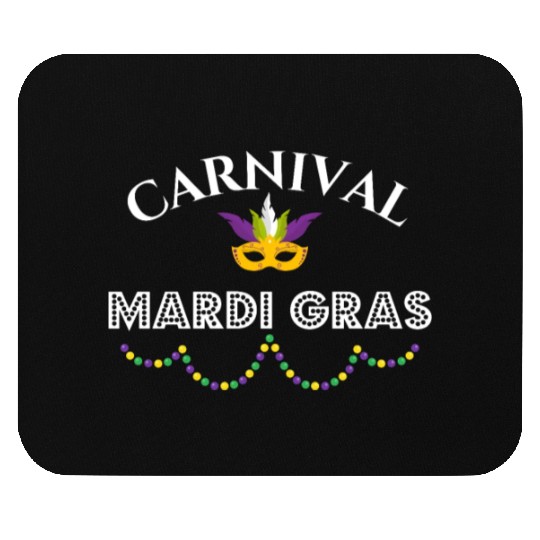 Mardi Gras Carnival Fiesta Party Louisiana New Orl Mouse Pads