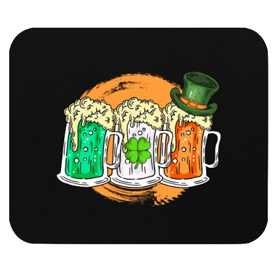 Ireland beer Irish St. Patrick's Day Mouse Pads