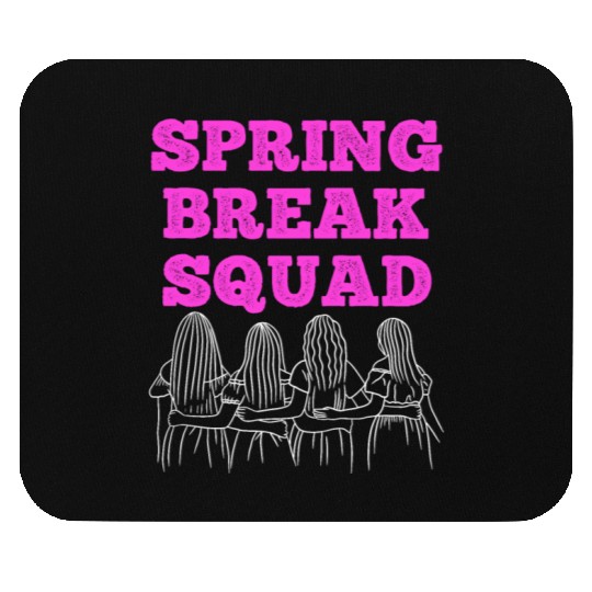 Spring Break Squad Summer Vacation Spring Break Mouse Pads