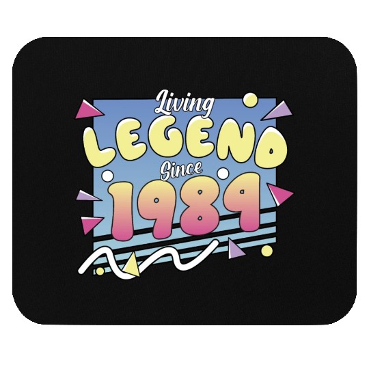 Living Legend Since 1984, 80s Themed Birthday Mouse Pads