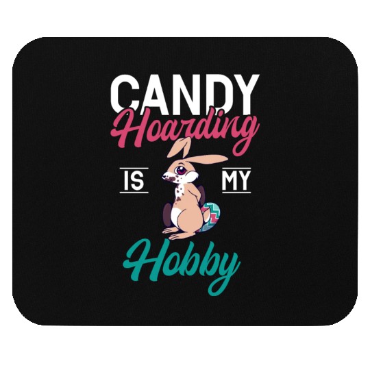 Happy Easter Motif Easter Eggs Funny Easter Bunny Mouse Pads