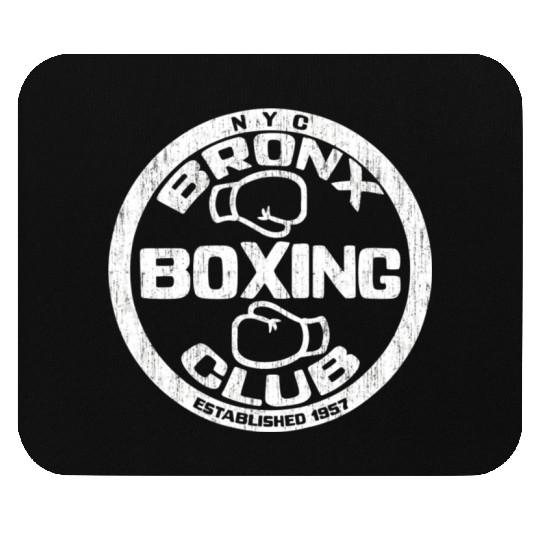 Bronx Boxing Club Squared Circle Distressed Mouse Pads