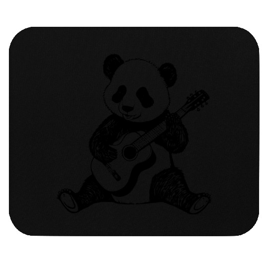 Panda Solo Band Mouse Pads