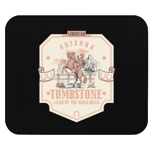 Tombstone Arizonna wild west town Mouse Pads