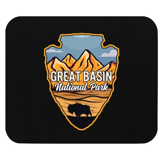 Great Basin US National Park Arrowhead Buffalo Mouse Pads