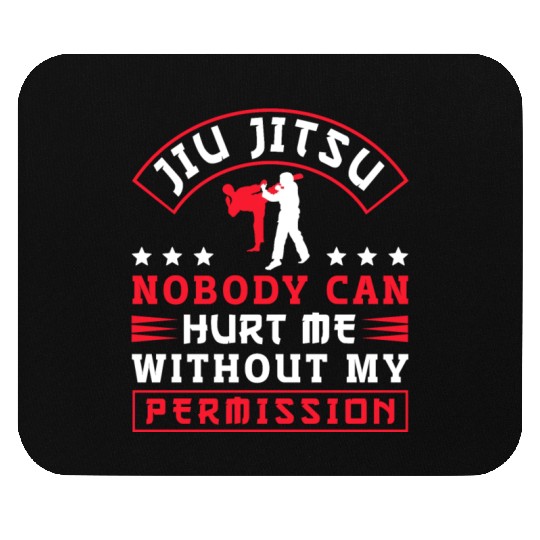 Brazilian Jiu Jitsu MMA Bjj Hugger Mouse Pads