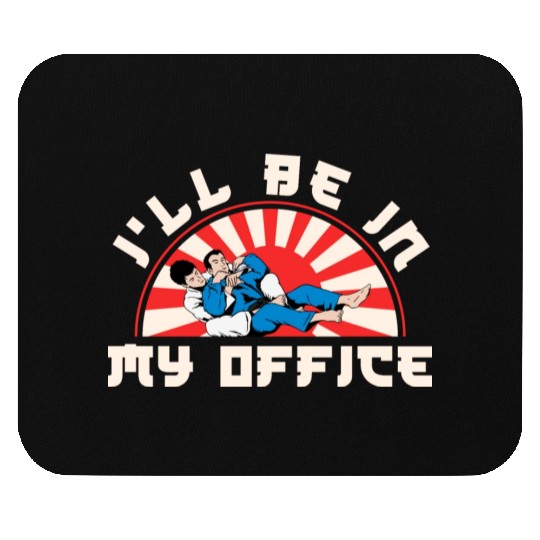 Brazilian Jiu Jitsu MMA Bjj Hugger Mouse Pads