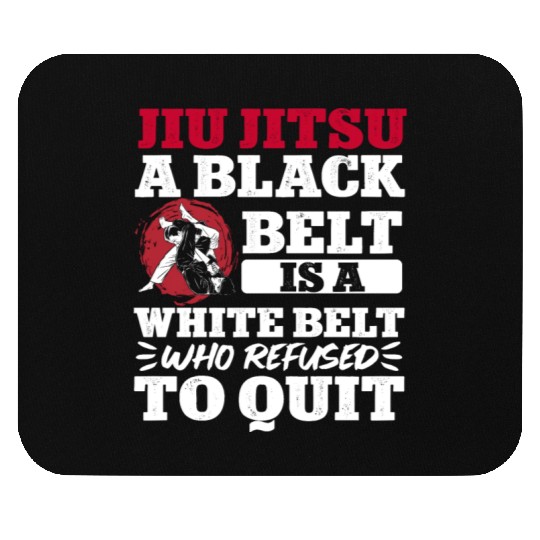 Brazilian Jiu Jitsu MMA Bjj Hugger Mouse Pads