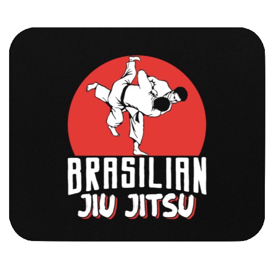 Brazilian Jiu Jitsu MMA Bjj Hugger Mouse Pads