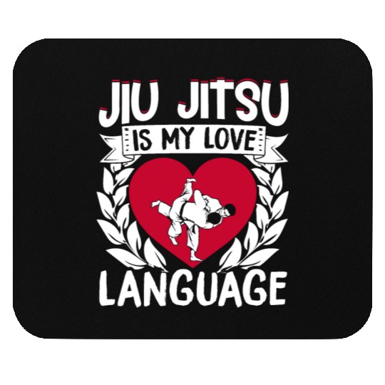 Brazilian Jiu Jitsu MMA Bjj Hugger Mouse Pads