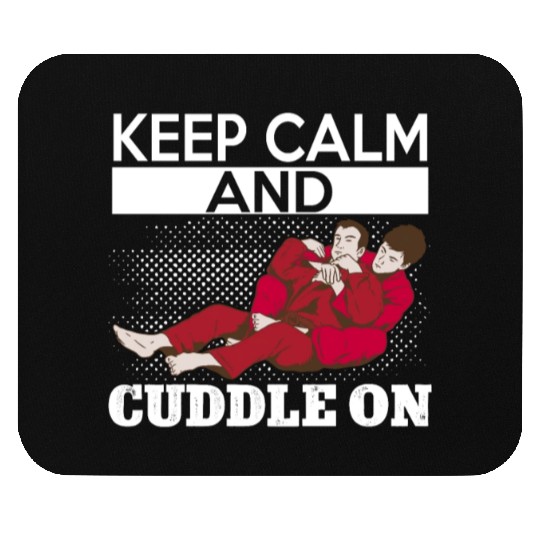 Brazilian Jiu Jitsu MMA Bjj Hugger Mouse Pads