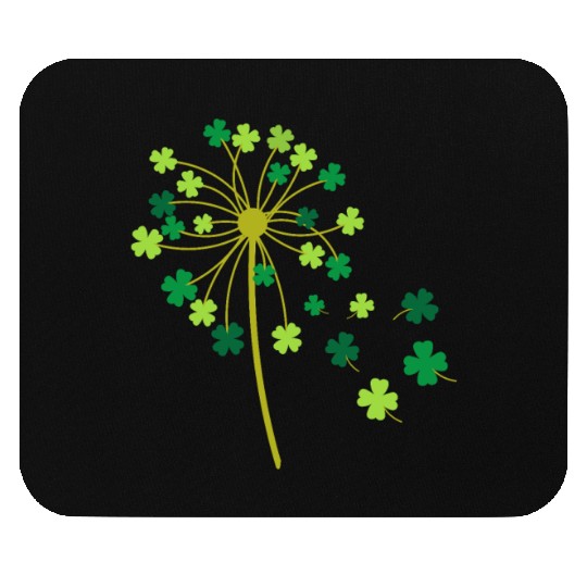 ST PATRICKS DAY DANELION Mouse Pads