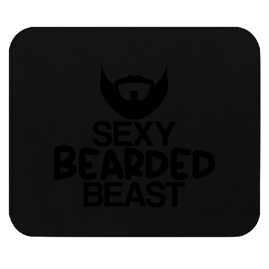 Sexy Bearded Beast 4 Mouse Pads