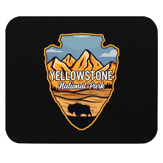 YStone US National Park Arrowhead Buffalo Mouse Pads