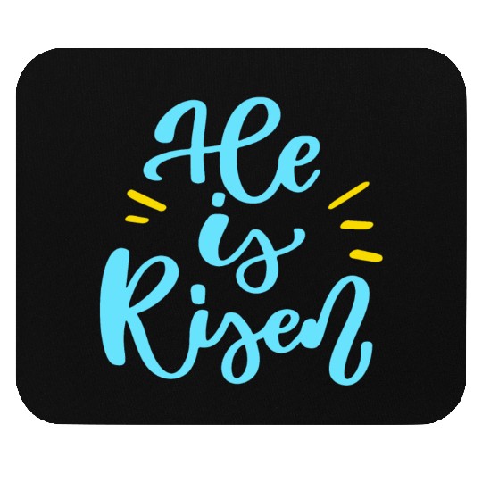 He Is Risen Religious Easter Mouse Pads