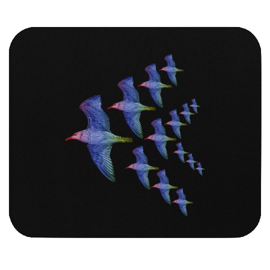 Flying Birds Mouse Pads