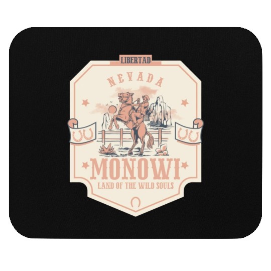 monowi nevada wild west town Mouse Pads
