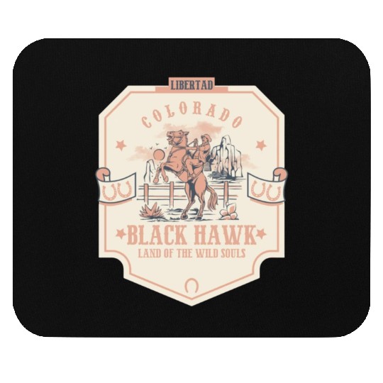 black hawk colorado wild west town Mouse Pads