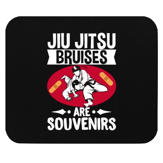 Brazilian Jiu Jitsu MMA Bjj Hugger Mouse Pads