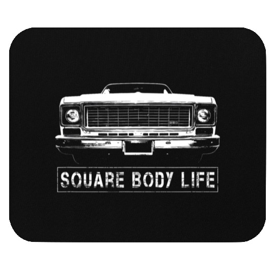 Early 70s Square Body Truck Mouse Pads