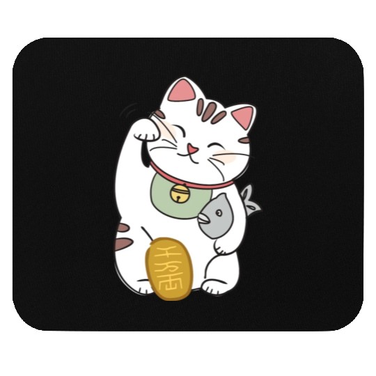 Lucky Cat Mouse Pads