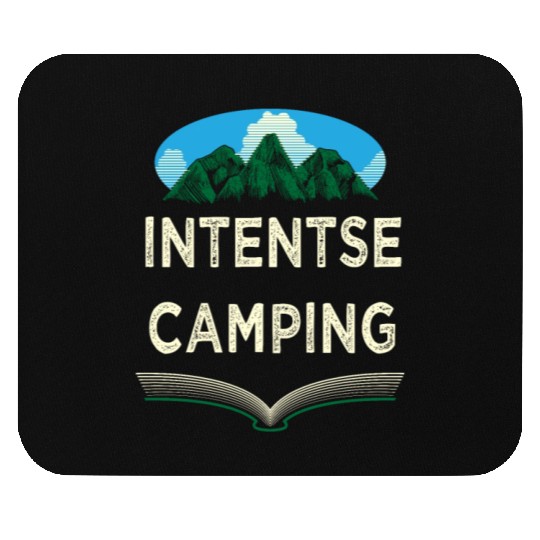 Intentse Camping Wildlife Camper Outdoor Camp Moun Mouse Pads