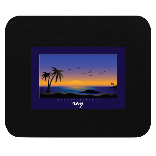 Sunset Fantasy View Mouse Pads