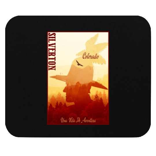 Silverton Colorado wild west town Mouse Pads