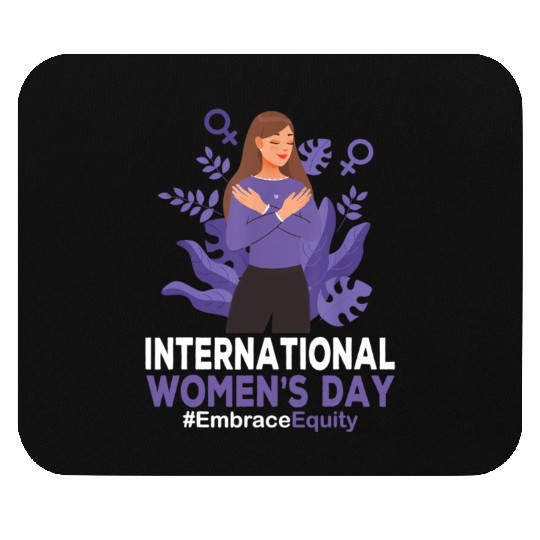 International Women's Day 2023 8 March IWD Embrace Mouse Pads