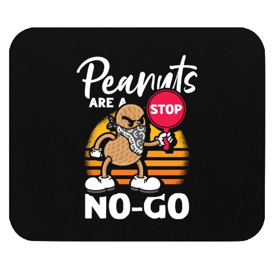 Peanuts Are A No-Go Peanut Allergic Mouse Pads